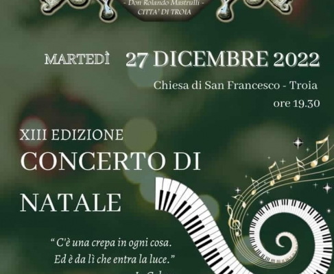 Coro Santi Patroni Troia - Concerto di Natale